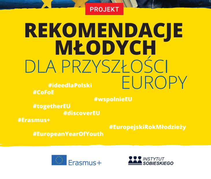 Erasmus+ - rekomendacje młodych broszura